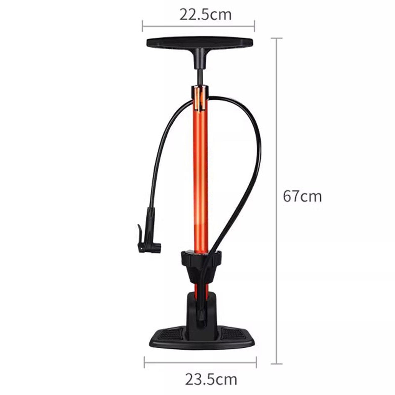 Fahrradpumpe mit Hohem Druck und 16 Bar/230 Psi Manometer – Boden-Fahrradpumpe, Kompatibel mit Presta- und Schrader-Ventil – Fahrradreifenpumpe für Rennrad, MTB, Hybrid, Bälle…