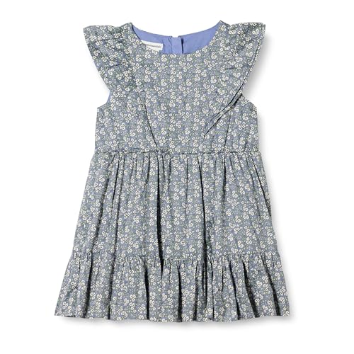 Amazon Essentials Girls and Toddlers' Ruffle Woven Dress