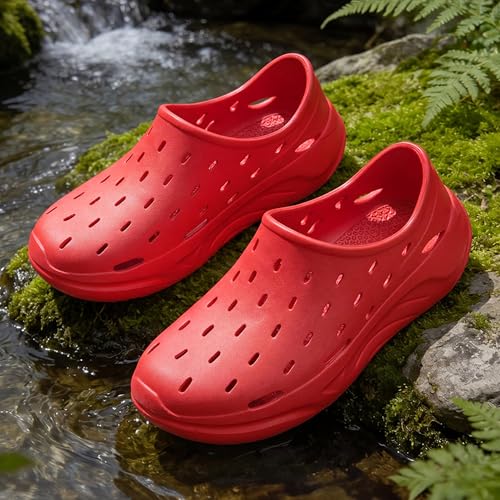 Image of Neeman's Cushers Rainscape Clogs for Men | Water-Friendly Slip-On Clogs | Lightweight Cushioned Comfort | Quick Dry Casual Footwear | Everyday Walking Chappal