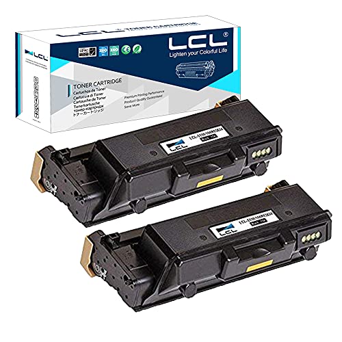 LCL Compatible Toner Cartridge Replacement for Xerox WorkCentre 3335 3345 Phaser 3330 106R03623 106R03624 15000 Pages 3345VDNi Phaser 3330DNi WorkCentre 3335DNi WorkCentre 3345DNi (Black 2-Pack)