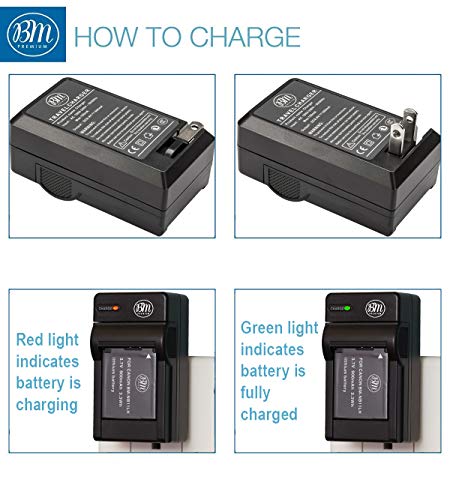 Image of BM Premium 2 Pack of NB-11L NB-11LH Batteries and Charger Kit for Canon PowerShot Elph 110 Elph 130 Elph 135 IS Elph 140 IS Elph 150 IS Elph 160 Elph 170 IS Elph 180 Elph 190 IS Elph 320 HS Elph 340 HS Elph 350 HS Elph 360 HS A2300 IS A2400 IS A2600 IS A3400 IS A4000 IS SX400 IS SX410 IS SX420 IS Digital Camera