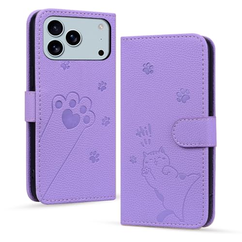 Mldjomid �ɓK������ iPhone 17 Pro Max �P�[�X �蒠�^ ��Phone17 Pro Max �g�уJ�o�[ �A�C�t�H�[��17�v���}�b�N�X �蒠�^ �����ق�17�v���}�b�N�X �p case �K���Ȏq�L �����}�O�l�b�g �J�[�h���� �Ή� �� 