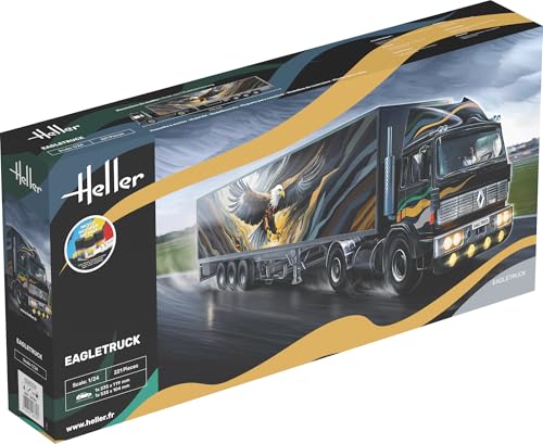Heller 56784 Kit de démarrage Eagletruck 1/24 maquette camion plastique à peindre