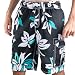 Kanu Surf Men's Oahu Swim Trunk, Black, Large