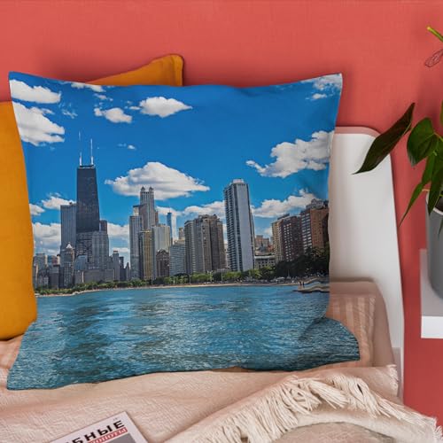 Housse coussin exterieur impermeable rectangulaire 50x50cm - 3