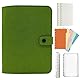 Jalach Filz Ringbuch a5 a6 nachfüllbar, A6 A5 Binder mit 90 Blatt Papier gepunktet Notizbuch Ringordner Tagebuch Planer Kalender Organizer für Arbeit Schule Rezepte Reise