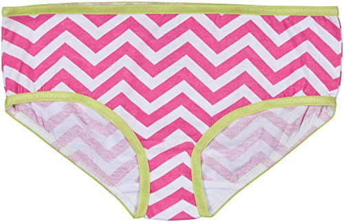 Trimfit Girls Soft Cotton Colorful Hipster Panties (Pack of 10 Kids Underwear)3