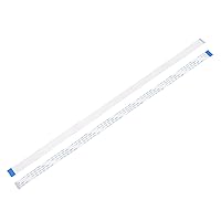 Vista 11 de uxcell Cable plano flexible FFC, 5 clavijas de 0.020 in de paso de 1.181 in, FPC FFC, cable de cinta flexible para TV LCD, audio de coche
