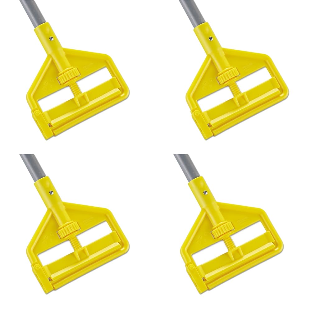 Hndhbfgrt Wooden Floor Mop with Detachable and Replaceable Mop HeadProfessional/Industrial Floor Cleaning