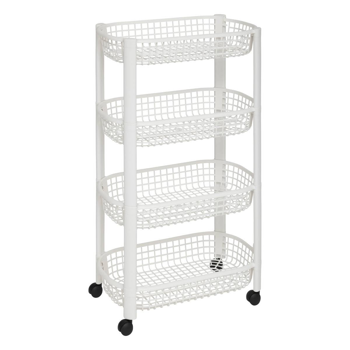 Resserre avec paniers 4 niveaux blanc 5five pour votre cuisine