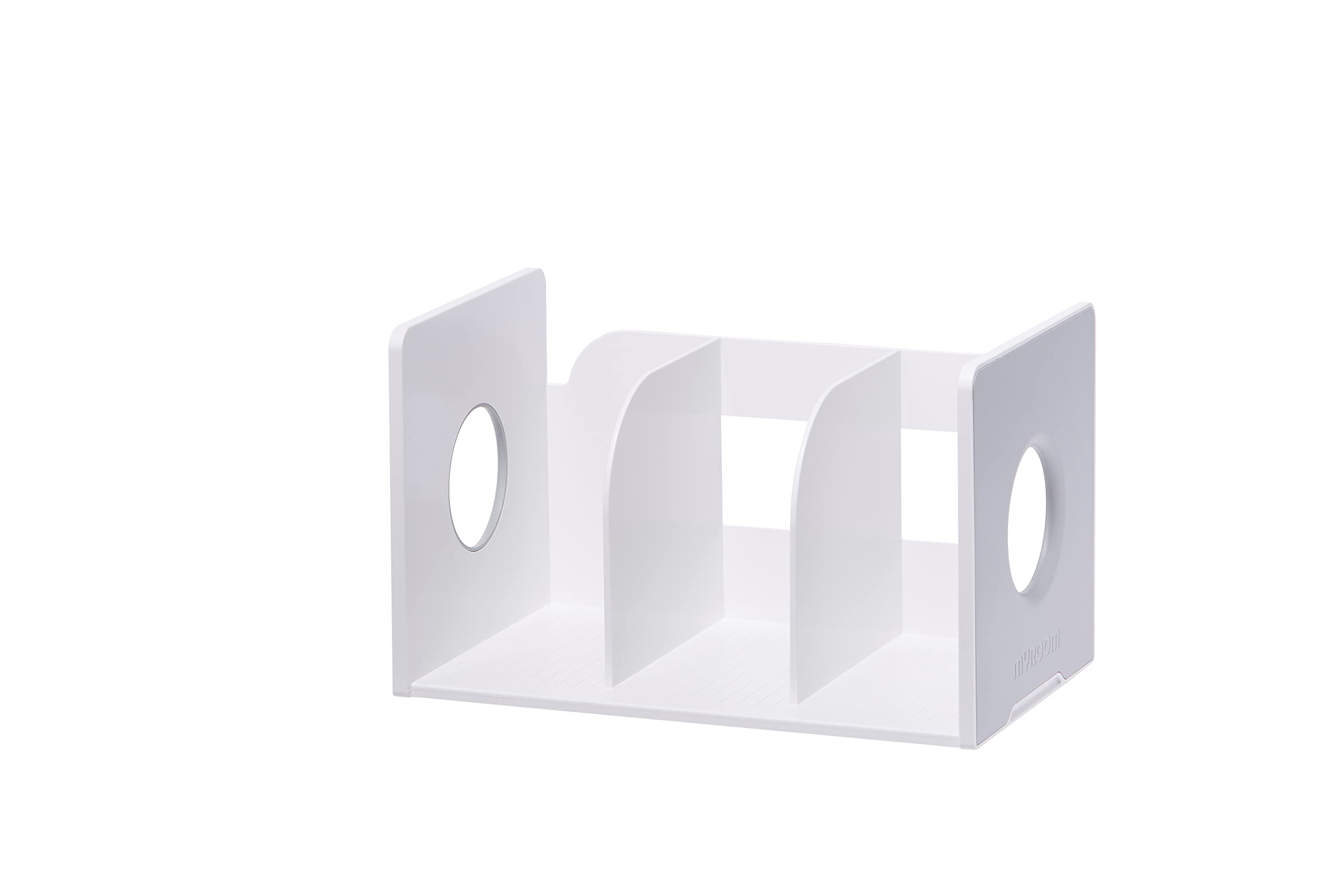 Litem MYROOM Book Rack 3 Compartments Color: Cool Grey