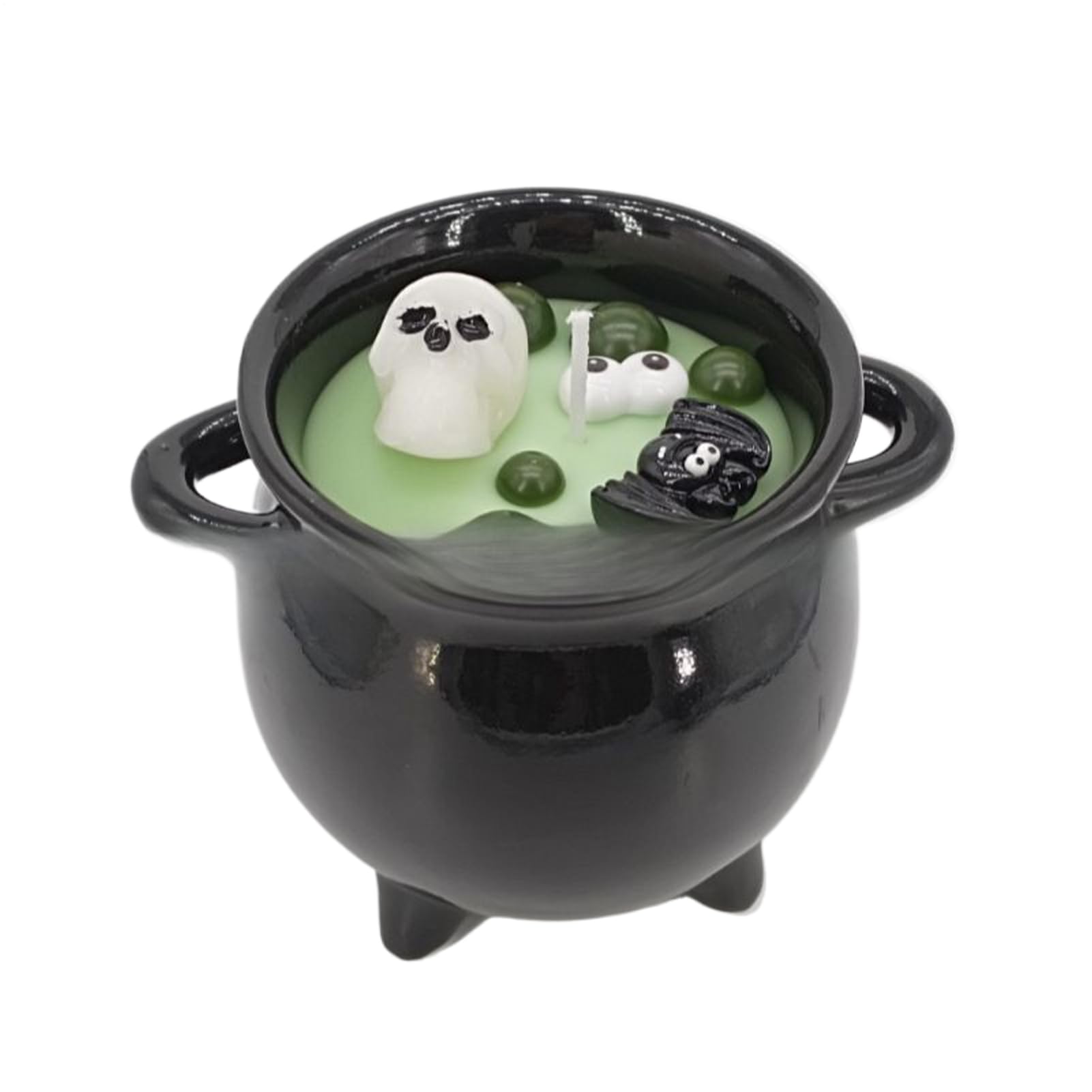 Zestaw ?wiec na Halloween, straszne o?wietlenie dekoracyjne, aromaterapia Bubble Pot, funkcja dyfuzora oleju, kompaktowy design, idealny do domu sto?owego w domu na Halloween Atmosfera