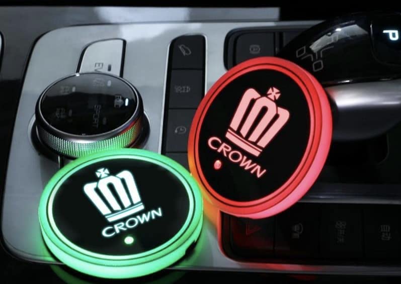クラウン⑧ LEDアクリルプレート トヨタ 17 18 200 210 220 Amazon.co.jp: 車用 LEDトヨタクラウン200系 210系 220系