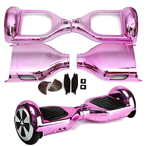 Reemplazo de Shell Exterior, Hoverboard Plastic Chrome y diseño Shell Balance Scooter eléctrico Hoverboard Repuestos para Smart Self Balance...