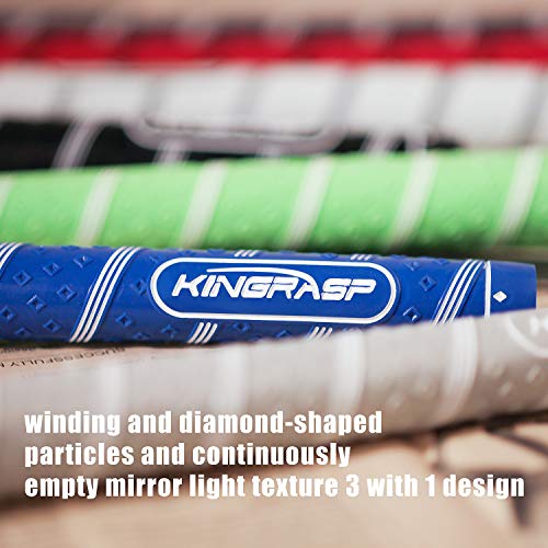 Lehui Golf Grips Set of 13 (Free 13 Tapes) Hybrid Golf Club Grips, Standard/Mdisize, 6 Colors Optional. (Black, Midsize) - Thumbnail 3