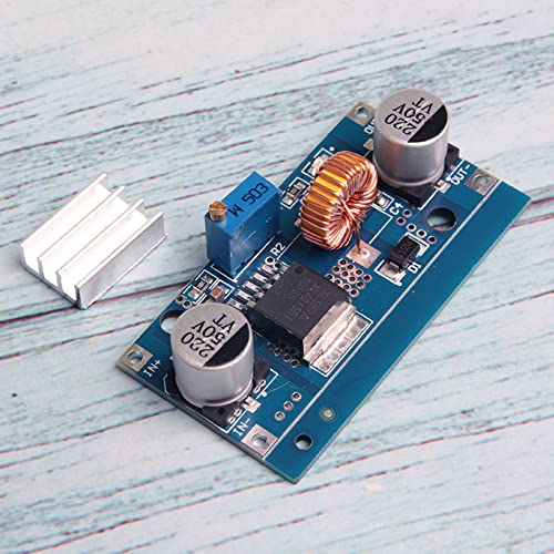 Miniatura 4 de Acxico 5 unids 5A DC-DC ajustable Buck Convertidor 4V-38V a 1.25V-36V reductor módulo de fuente de alimentación XL4015