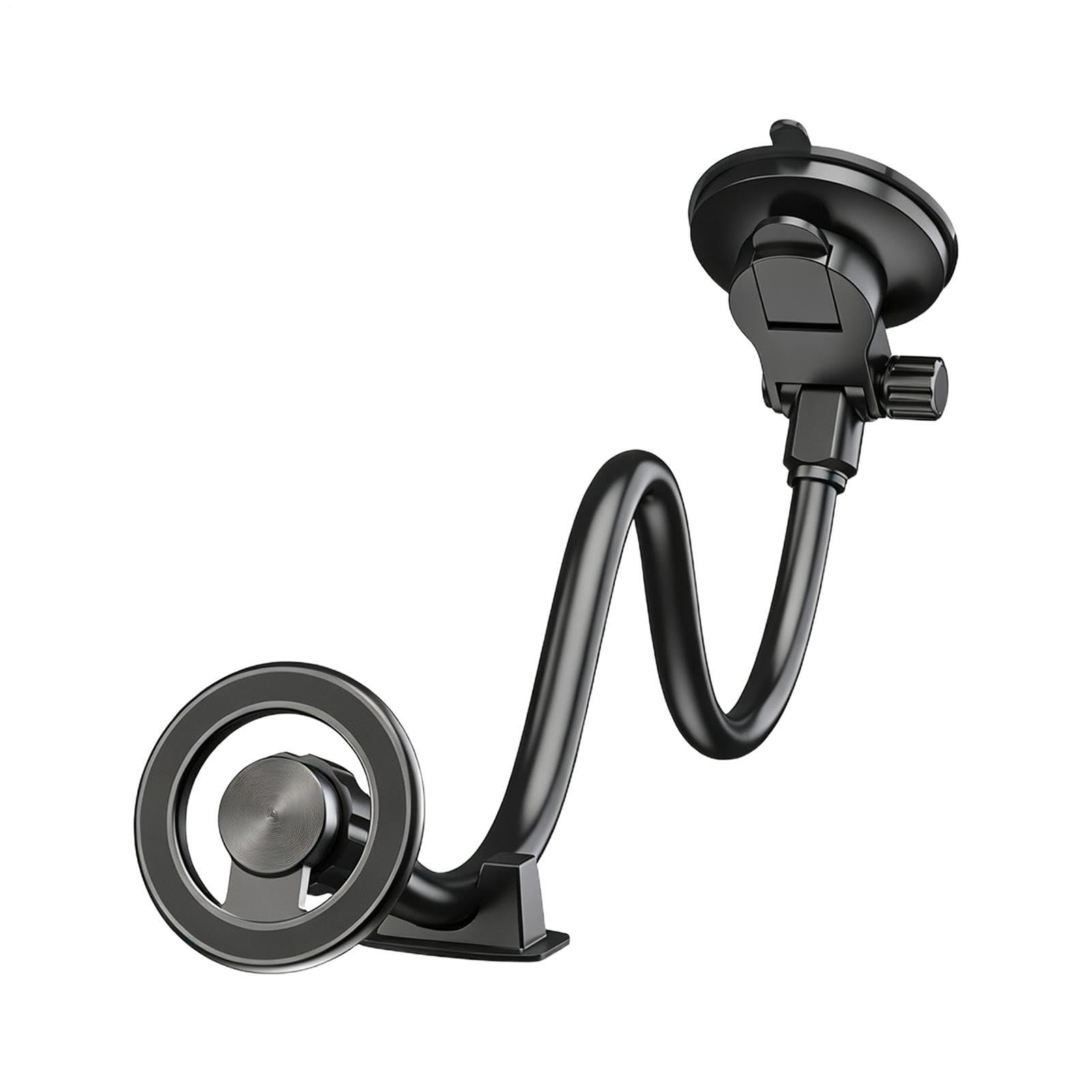 Windshield Phone Mount Verstellbare Saugnapf lange Gänsehals Universal | Armaturenbrett Handyhalter für Auto für Tägliches Pendeln Fernstrecken SUV Wohnmobil Armaturenbrett Mittelkonsole
