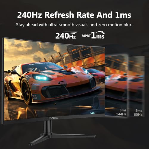 Image of Z-Edge 27 inch 2K Curved Gaming Monitor, 240Hz Curved Monitor UG27PX | 240Hz, 1500R