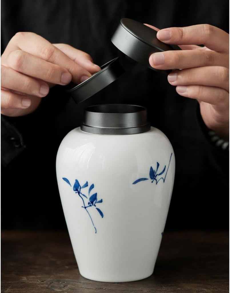 桃の実 茶入 茶筒 銅缶 貞作 伝統工芸品 中古品 茶道具 おすすめ品