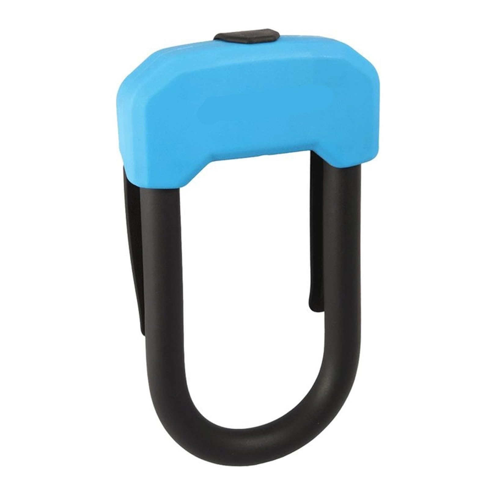 Motorcycle Handlebar Lock U Lock Cable, MTB Motorcycle Portable Zinc Alloy Helmet Motorbike Lock Security(Blue)