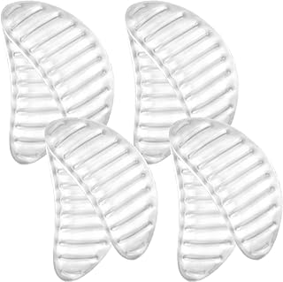FOMIYES 4 Pairs Striped Arch Pads Arch Cushions Heel Cushion Inserts for Women Shoes Heel Inserts for Women Arch Support Inserts Arch Insert Support High Arch Insole Foot Pads Man Gel Flat