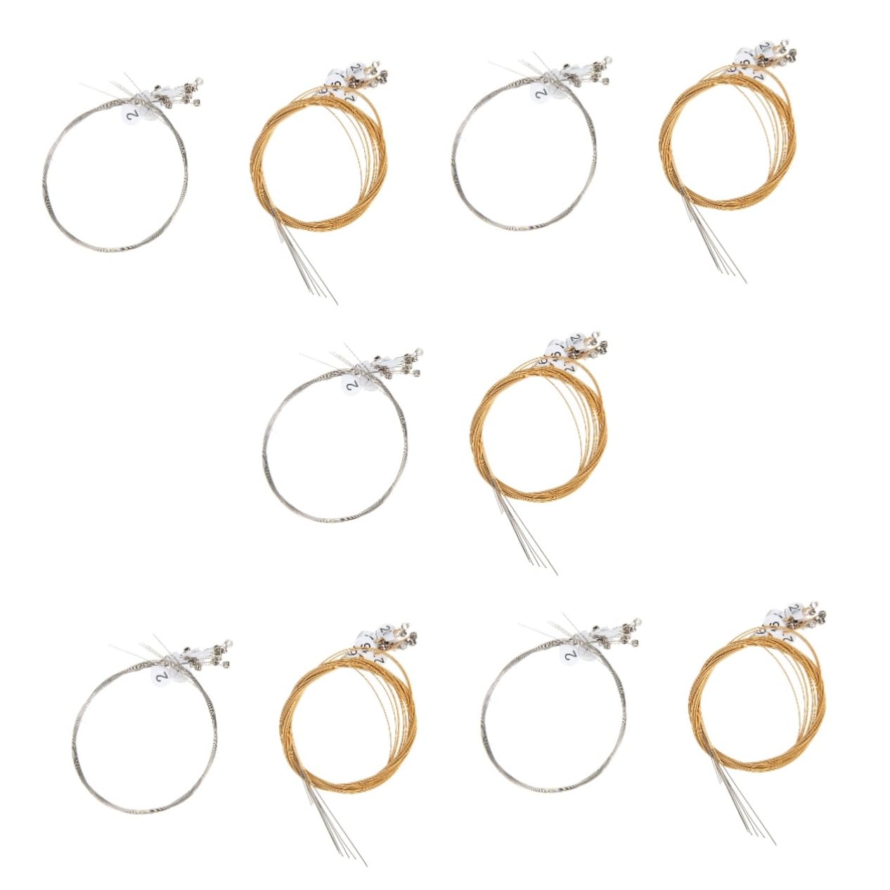 Supvox 5sätze String Lyre Strings Für Saiteninstrumente Für Musiker Und Performer Mit Hoher Resonanz Und Starken Klangübertragungen
