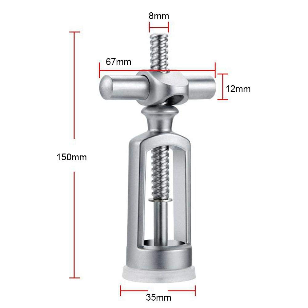 Cavatappi Ad Ali VINAK Con Apribottiglie - Acciaio Cromato, Design Ergonomico - Foto 11