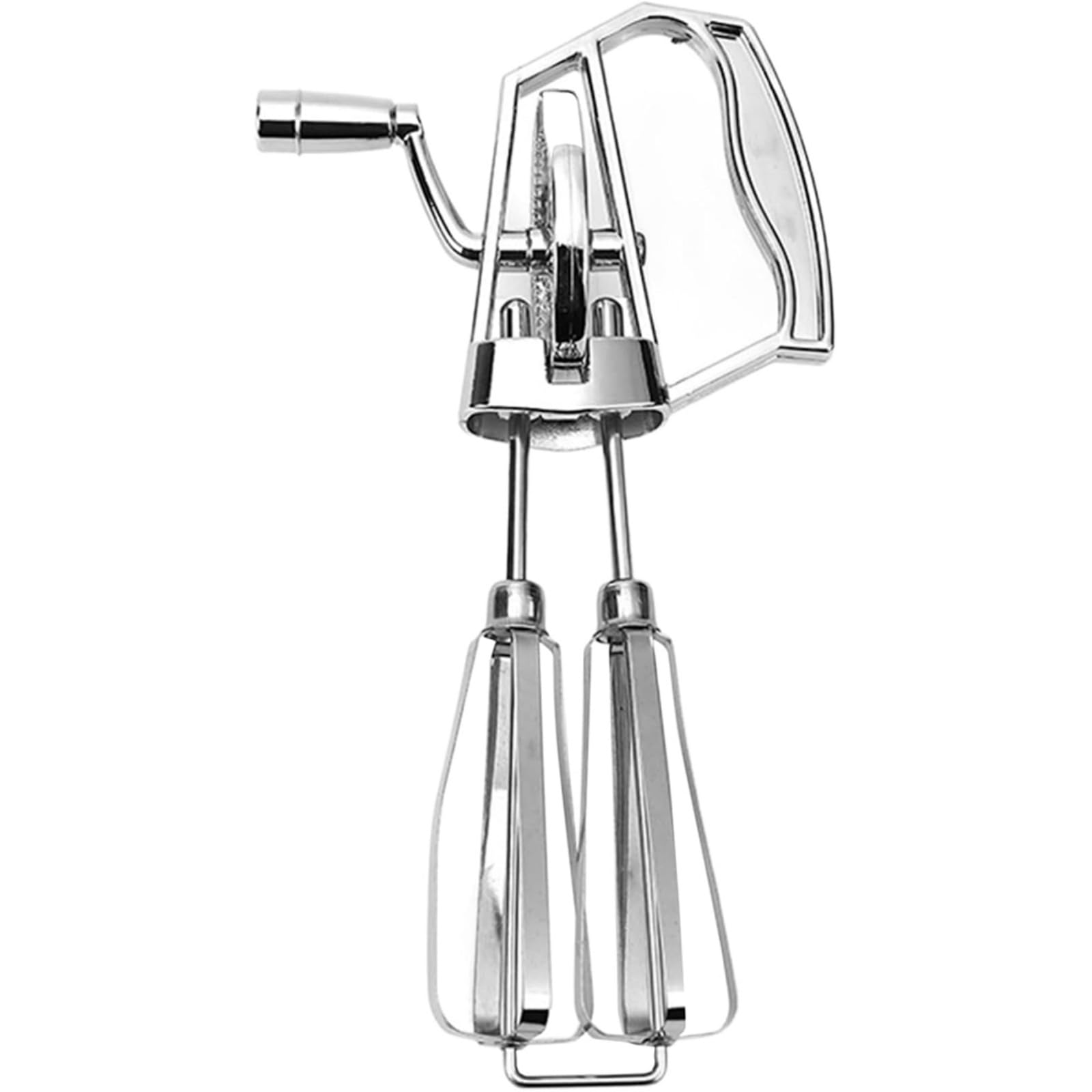 Stainless Steel Hand Mixer with Ergonomic Handle Multifuntional Kitchen Tool for Comfortable and Fast Eggs Beating Manual Eggs