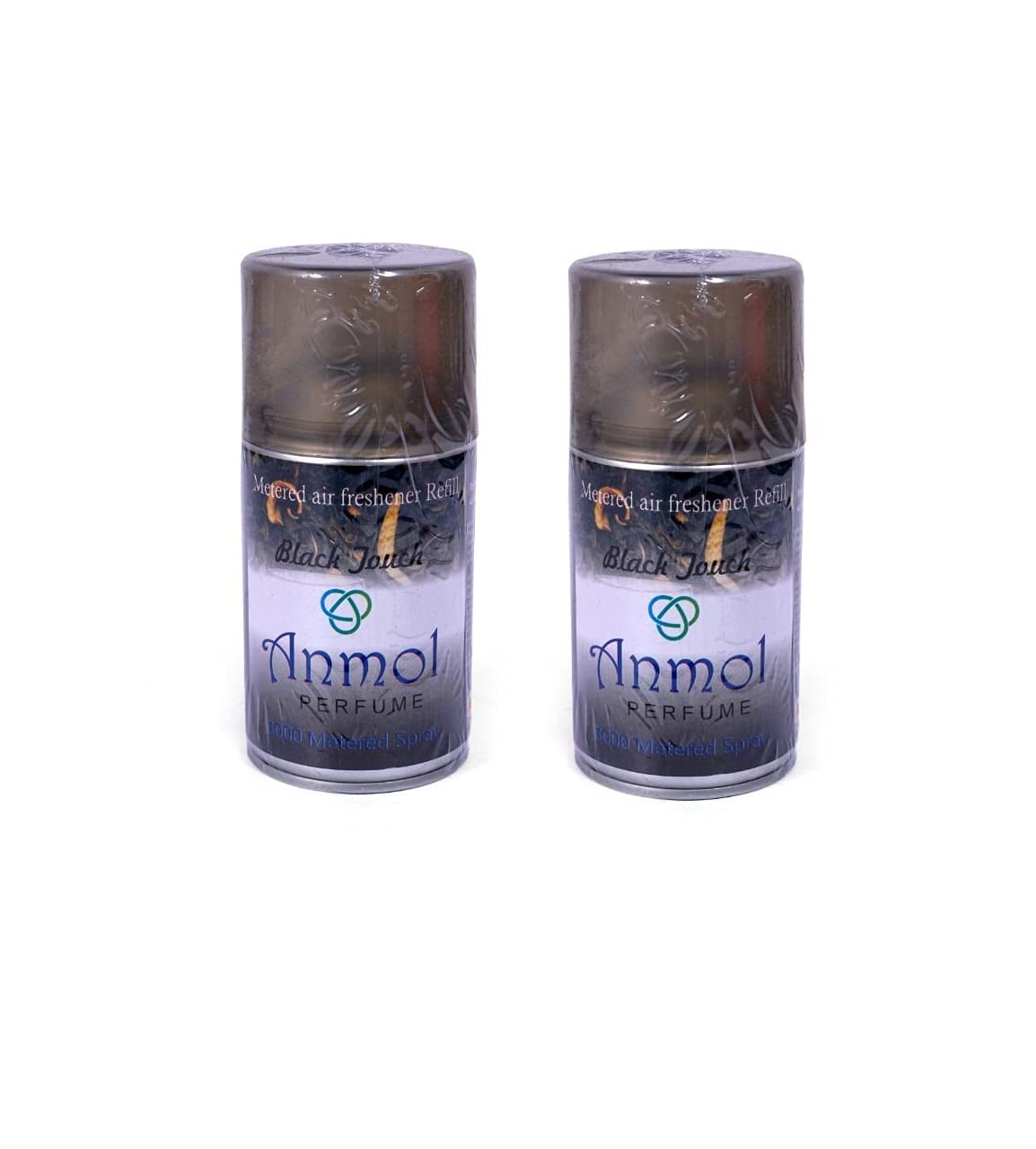 Anmol PERFUME Automatic Air Freshener Refill Combo Pack of 2 for home, bathroom, office, School hotel and restaurants|300ml (Black Touch)