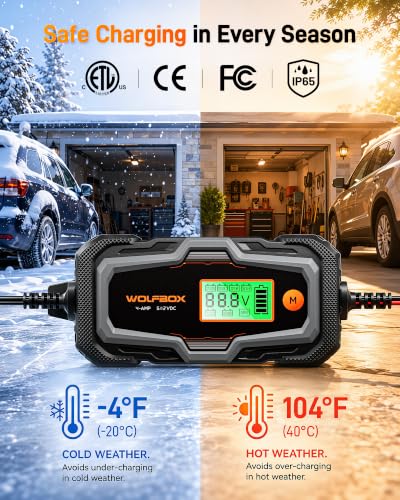 WOLFBOX BC40 Smart Battery Maintainer