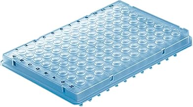 BrandTech 781400 Virgin Plastic 96-Well Semi-Skirted PCR Plate (Pack of 50)