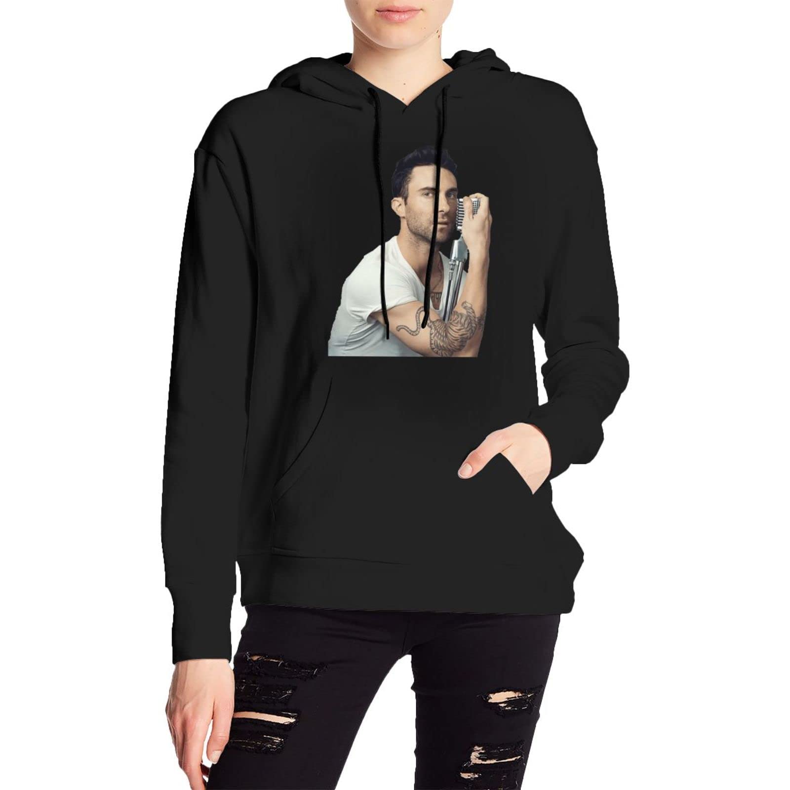 Woman's Hoodie Long Sleeve Tops Sweatshirt Hoody Hoodies With Pockets Drawstring