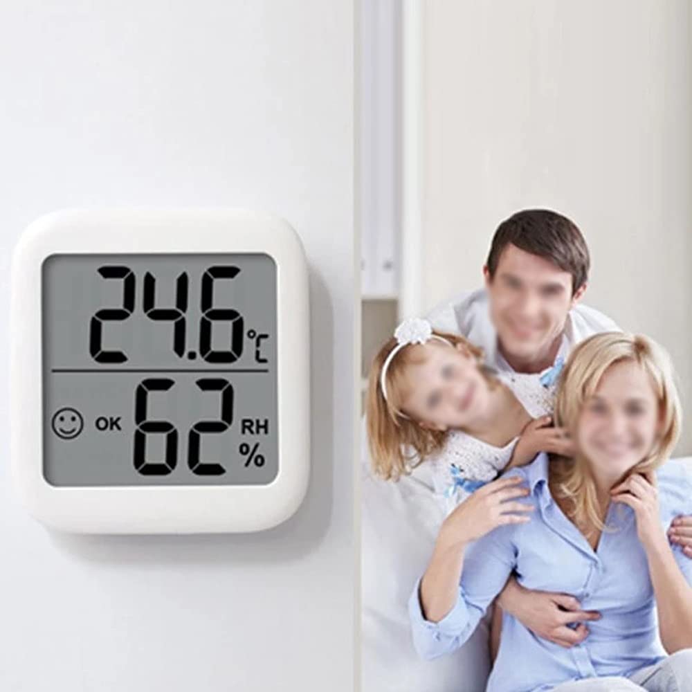 Wielofunkcyjny termometr, higrometr, automatyczny elektroniczny monitor temperatury, wilgotności, termometr i higrometr z czujnikiem