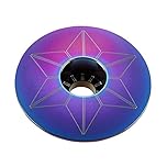 SUPACAZ Mixte 307150500 Rosa Capz Ventilkappen 2e, Violet (Oil slick), Taille unique EU