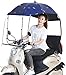 Générique Auvent Moto, Housse Pluie Universelle pour Pare-Soleil Toit Moto, Pare-Soleil Pare-Soleil Bicyclette Moteur Pare-Brise Tente (Color : Blue1)