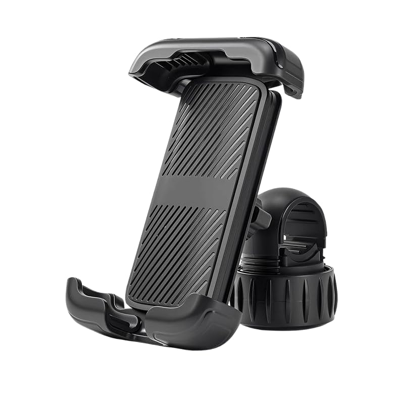 Materiale: il supporto per telefono da moto è realizzato in materiale resistente con elevata durezza, buona resistenza alla ruggine e lunga durata.
