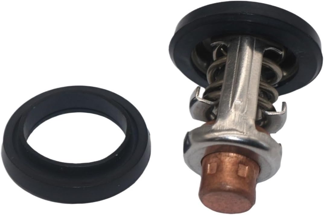 Cooling System Thermostat Outboard Motor Kit 140℉ / 60℃ for 8 9.9 15 20 25 30 40 50 60 75 90 100 200 225 HP Accessories Replacement
