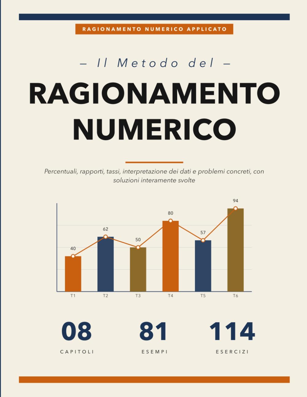 Il Metodo del Ragionamento Numerico: Percentuali, Rapporti, Tassi e Interpretazione dei Dati con Esempi Svolti ed Esercizi Risolti