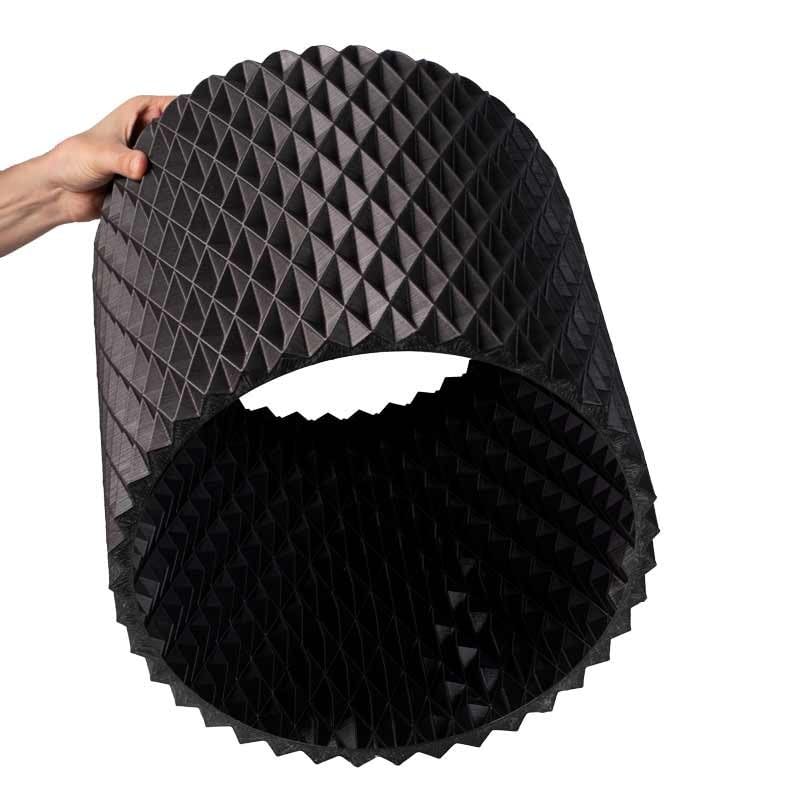 Iriso - Petit composteur de Jardin Design Ananas 50L - Couleurs Vert Foncé
