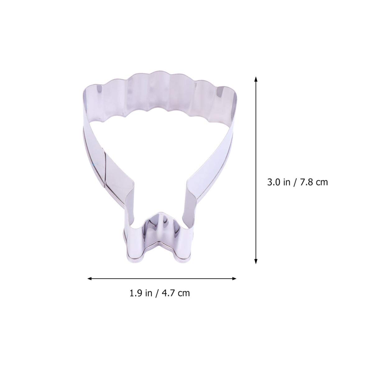 Abaodam 3 Sets Keksformen Zum Backen Liebesherz-ausstechformen Fondant-kuchenform Edelstahl Küchenwerkzeug Zubehör 5 Stück * 3