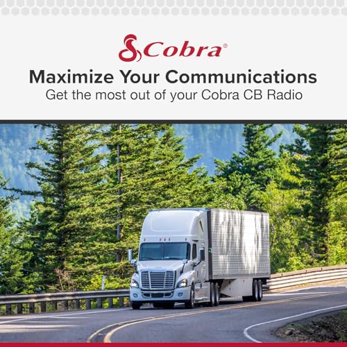 Image of Cobra Replacement Microphone for Cobra 29LX Professional CB Radio - 9-Foot Cord, Black (29LXMIC)