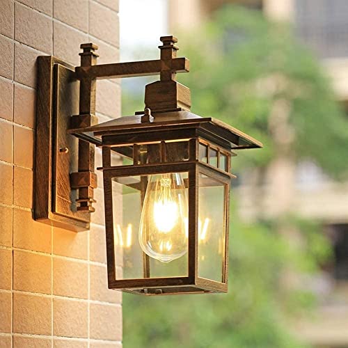 Farola exterior de aluminio de alta calidad WQHPLMD para decoracion elegante de fachadas E27