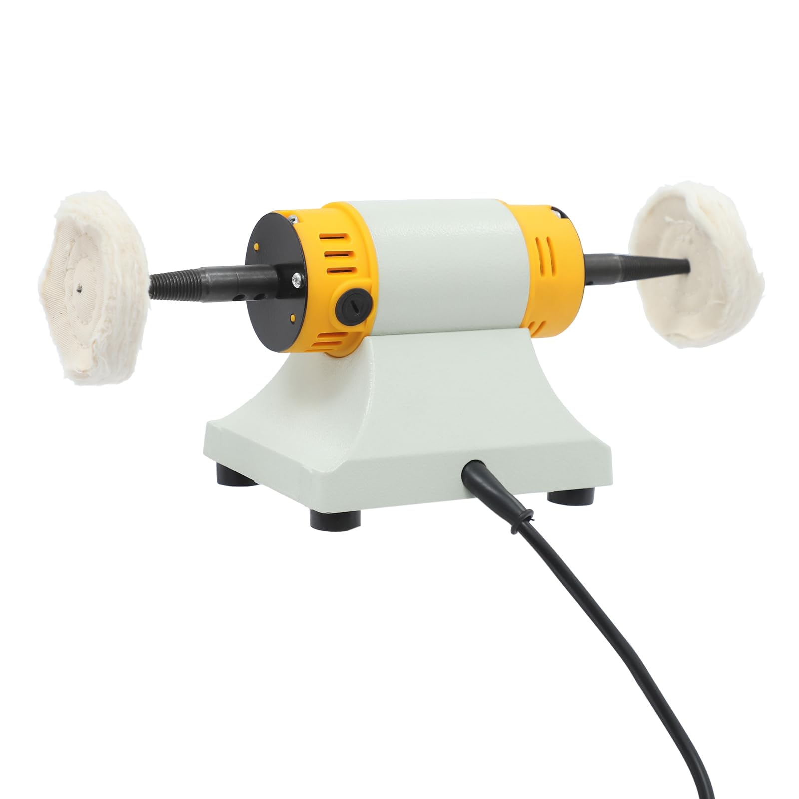 Lucidatrice da banco Piccola macchina 350W 50Hz, Lucidatrice e smerigliatrice stand 10000RPM, Motore bench grinder piccola macchina, lucidatura della giada da tavolo