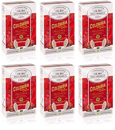 Compagnia dell'Arabica 60 Capsules compostables Cover