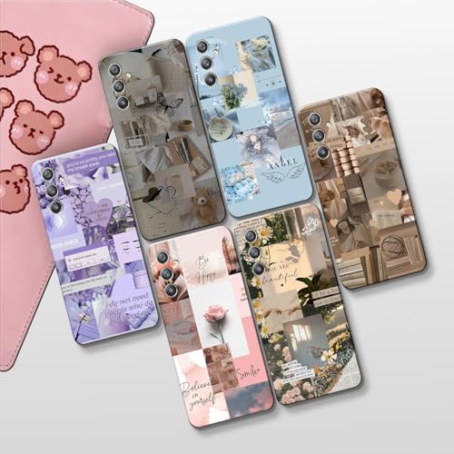 Image of COLORflow Back Cover Compatible with Samsung Galaxy A34 5G | Aesthetic Color Customized Back Cover Compatible with Samsung Galaxy A34 5G