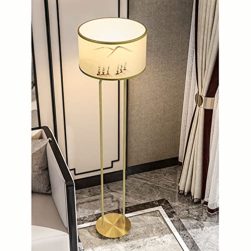 Luz de pie alta para sala de estar con tecnología LED y diseño elegante 5