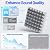 12 Pack Sound Proof Foam Panels for Walls with Self-Adhesive & High Density