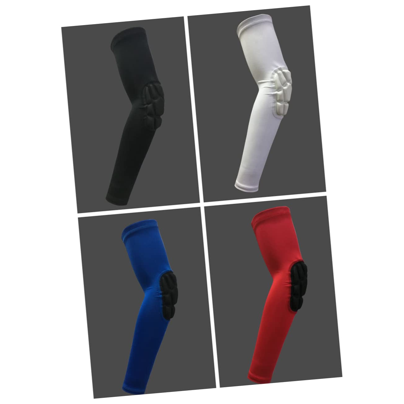 NAMOARLY Long Elbow Protector Arm Sleeve Anti-collision Arm Guard Sports Elbow Protectors for Elderly Riding