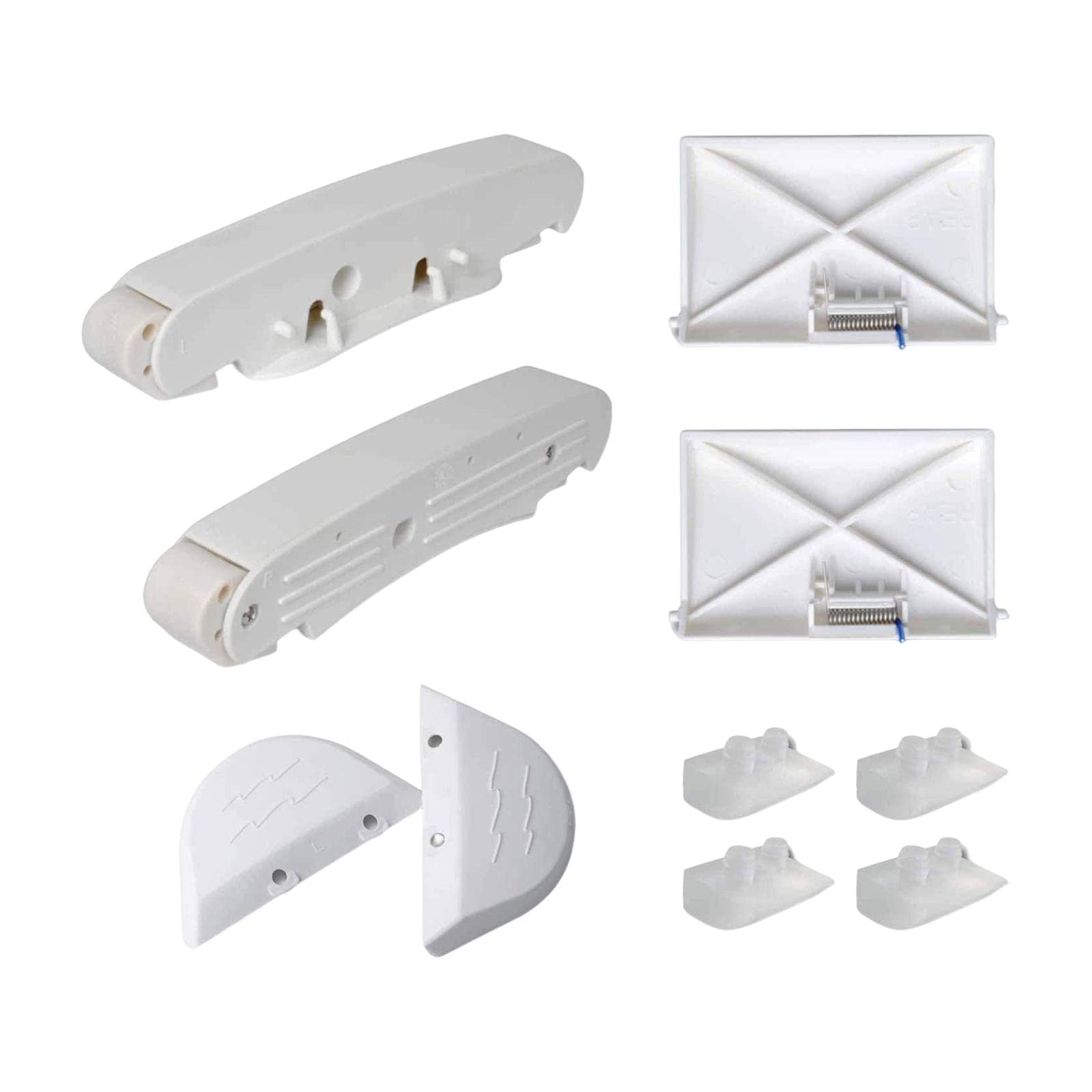 10Pcs Pool Cleaner Pod Swing Set Effortless Indoor Front and Rear Bezels Set-image-44