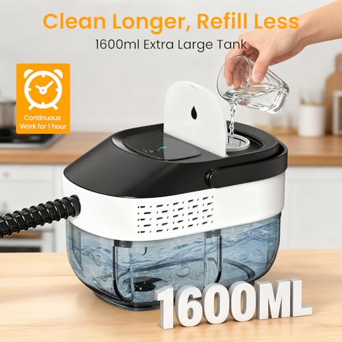 Image of Granarbol Steam Cleaner, 2500W 1.6L Handheld Steamer for Home Car Cleaning